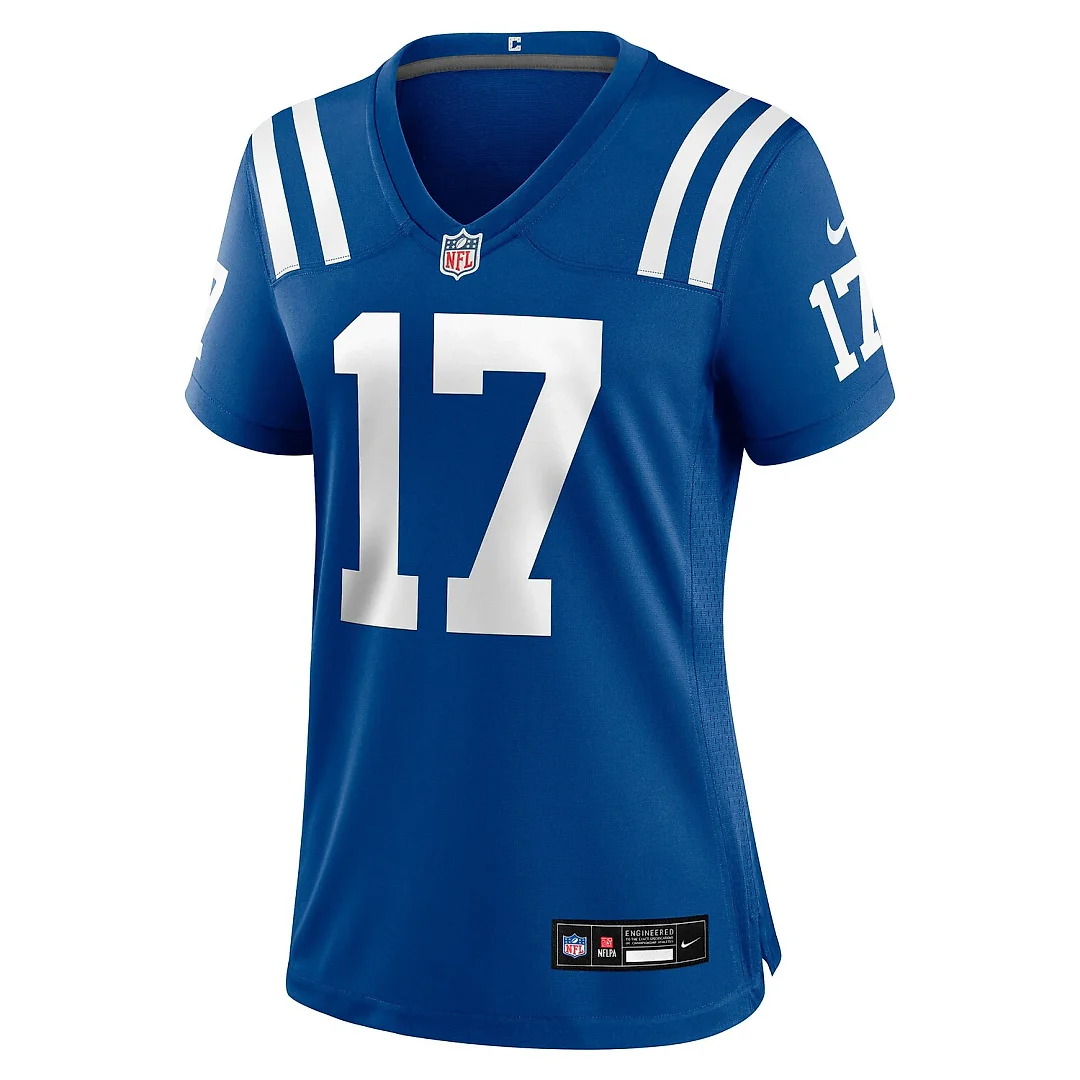 Zennovawear Daniel Jones Indianapolis Colts Women's Team Game Jersey - Royal