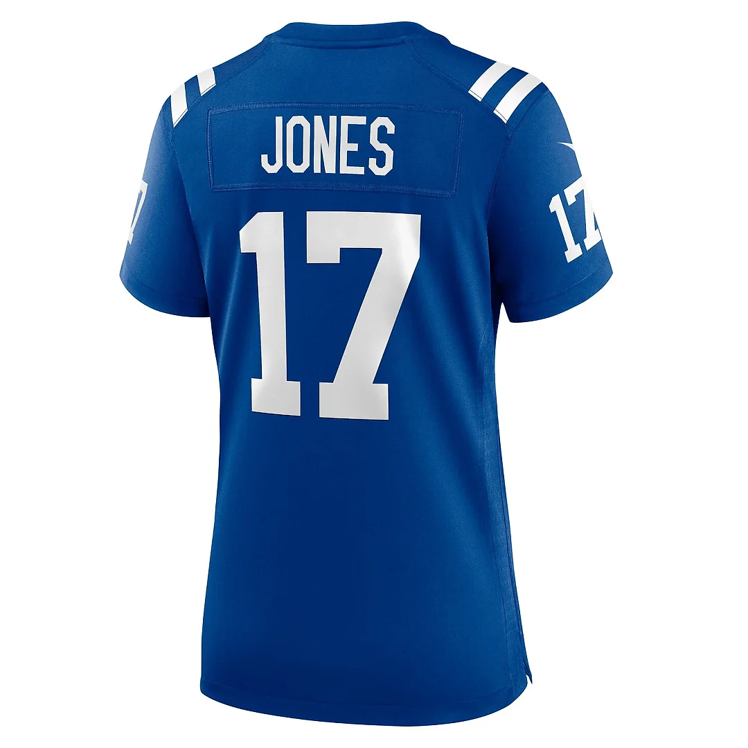 Zennovawear Daniel Jones Indianapolis Colts Women's Team Game Jersey - Royal