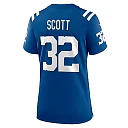 Zennovawear Daniel Scott Indianapolis Colts Women's Team Game Jersey - Royal