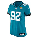 Zennovawear Danny Striggow Jacksonville Jaguars Women's Team Game Jersey - Teal