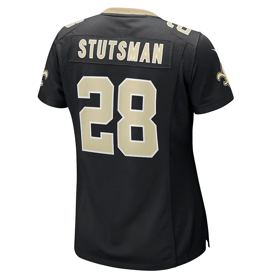 Zennovawear Danny Stutsman New Orleans Saints Women's Team Game Jersey - Black