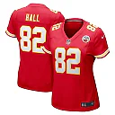 Zennovawear Dante Hall Kansas City Chiefs Women's Retired Player Game Jersey - Red