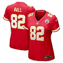 Zennovawear Dante Hall Kansas City Chiefs Women's Retired Player Game Jersey - Red