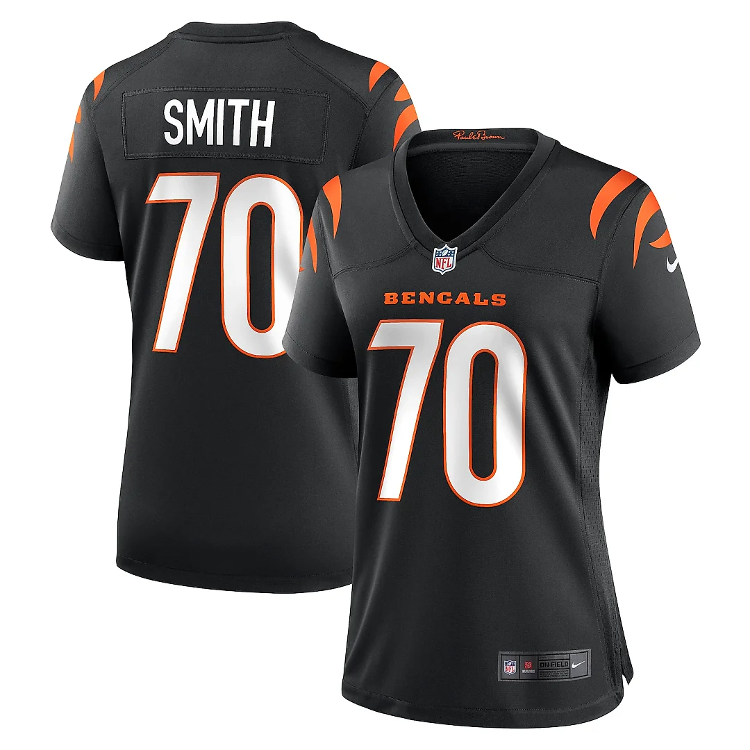 Zennovawear D'Ante Smith Cincinnati Bengals Women's Game Jersey - Black