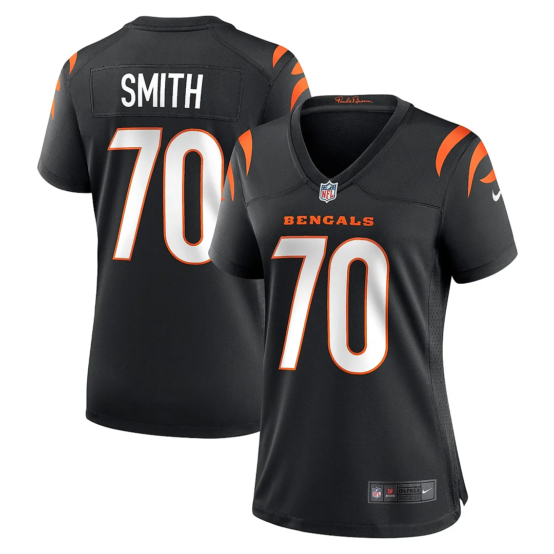 Zennovawear D'Ante Smith Cincinnati Bengals Women's Game Jersey - Black