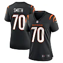 Zennovawear D'Ante Smith Cincinnati Bengals Women's Game Jersey - Black