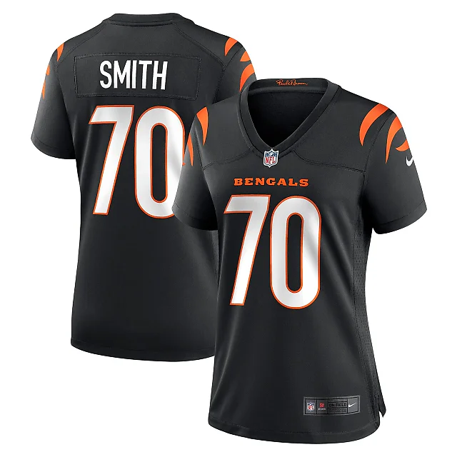 Zennovawear D'Ante Smith Cincinnati Bengals Women's Game Jersey - Black