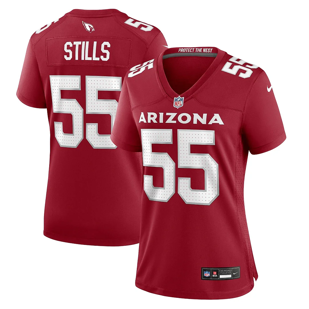 Zennovawear Dante Stills Arizona Cardinals Women's Game Jersey - Cardinal