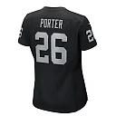 Zennovawear Darien Porter Las Vegas Raiders Women's Team Game Jersey - Black