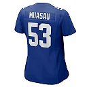 Zennovawear Darius Muasau New York Giants Women's Game Jersey - Royal