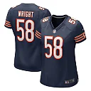 Zennovawear Darnell Wright Chicago Bears Women's Game Jersey - Navy