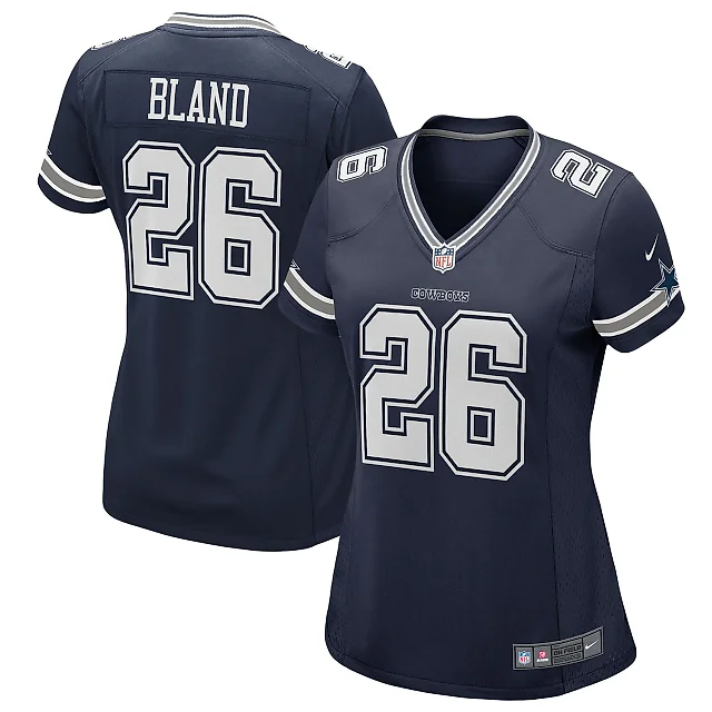 Zennovawear DaRon Bland Dallas Cowboys Women's Game Jersey - Navy