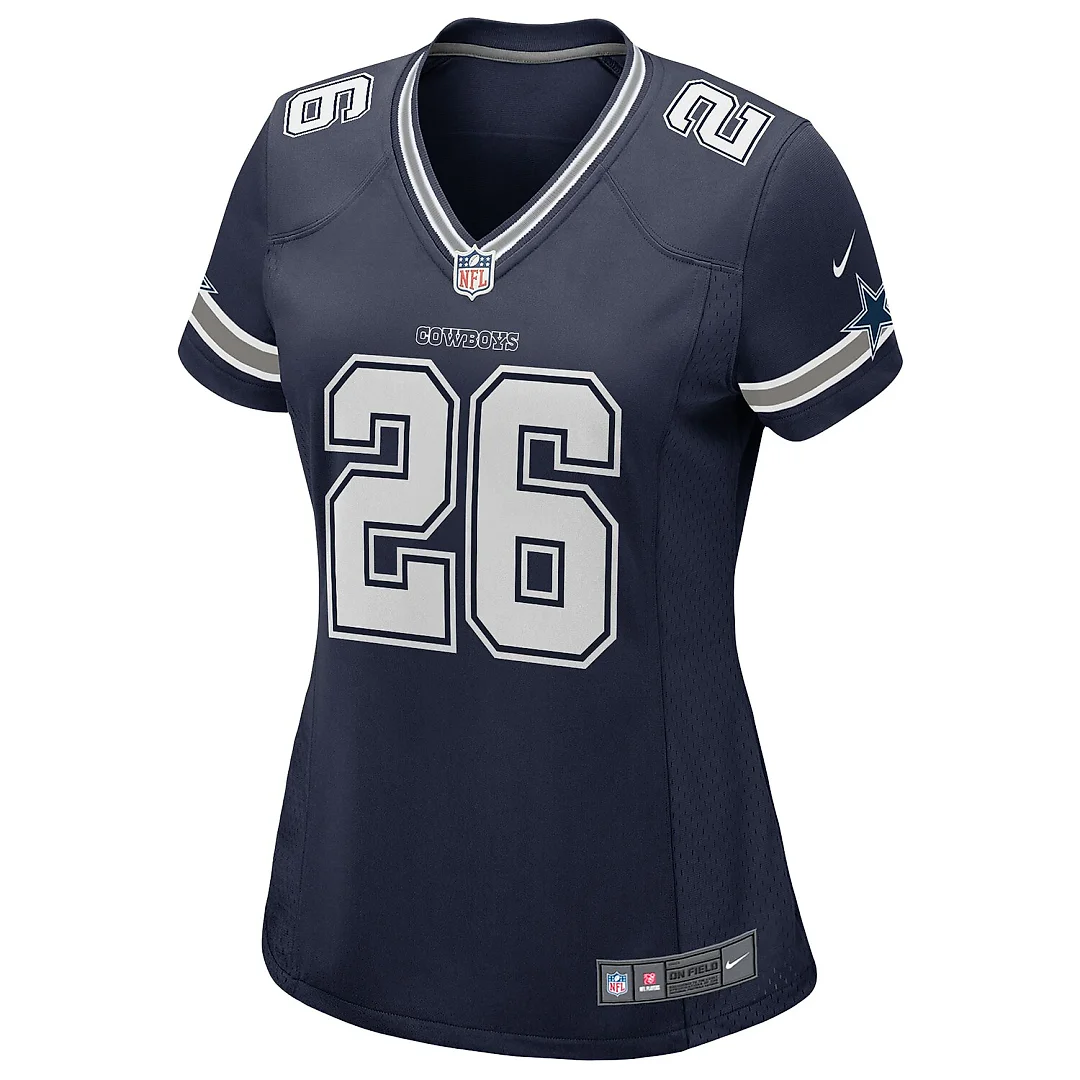 Zennovawear DaRon Bland Dallas Cowboys Women's Game Jersey - Navy