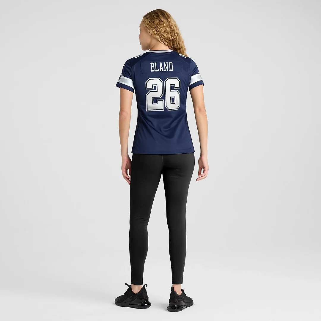 Zennovawear DaRon Bland Dallas Cowboys Women's Game Jersey - Navy