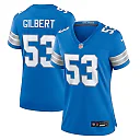Zennovawear DaRon Gilbert Detroit Lions Women's Game Jersey - Blue