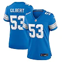 Zennovawear DaRon Gilbert Detroit Lions Women's Game Jersey - Blue