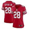 Zennovawear Darrell Luter Jr. San Francisco 49ers Women's Game Jersey - Scarlet