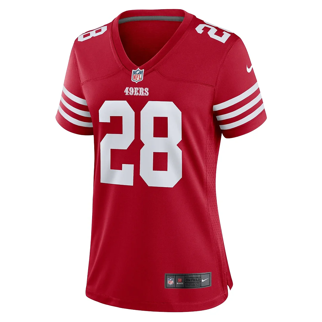 Zennovawear Darrell Luter Jr. San Francisco 49ers Women's Game Jersey - Scarlet