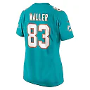 Zennovawear Darren Waller Miami Dolphins Women's Team Game Jersey - Aqua