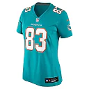 Zennovawear Darren Waller Miami Dolphins Women's Team Game Jersey - Aqua