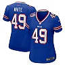 Zennovawear DaShaun White Buffalo Bills Women's Team Game Jersey - Royal