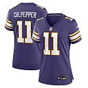 Zennovawear Daunte Culpepper Minnesota Vikings Women's Classic Retired Player Game Jersey - Purple