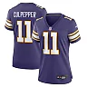 Zennovawear Daunte Culpepper Minnesota Vikings Women's Classic Retired Player Game Jersey - Purple