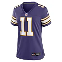 Zennovawear Daunte Culpepper Minnesota Vikings Women's Classic Retired Player Game Jersey - Purple