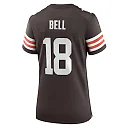 Zennovawear David Bell Cleveland Browns Women's Game Jersey - Brown