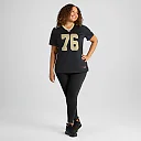 Zennovawear David Edwards New Orleans Saints Women's Team Game Jersey - Black