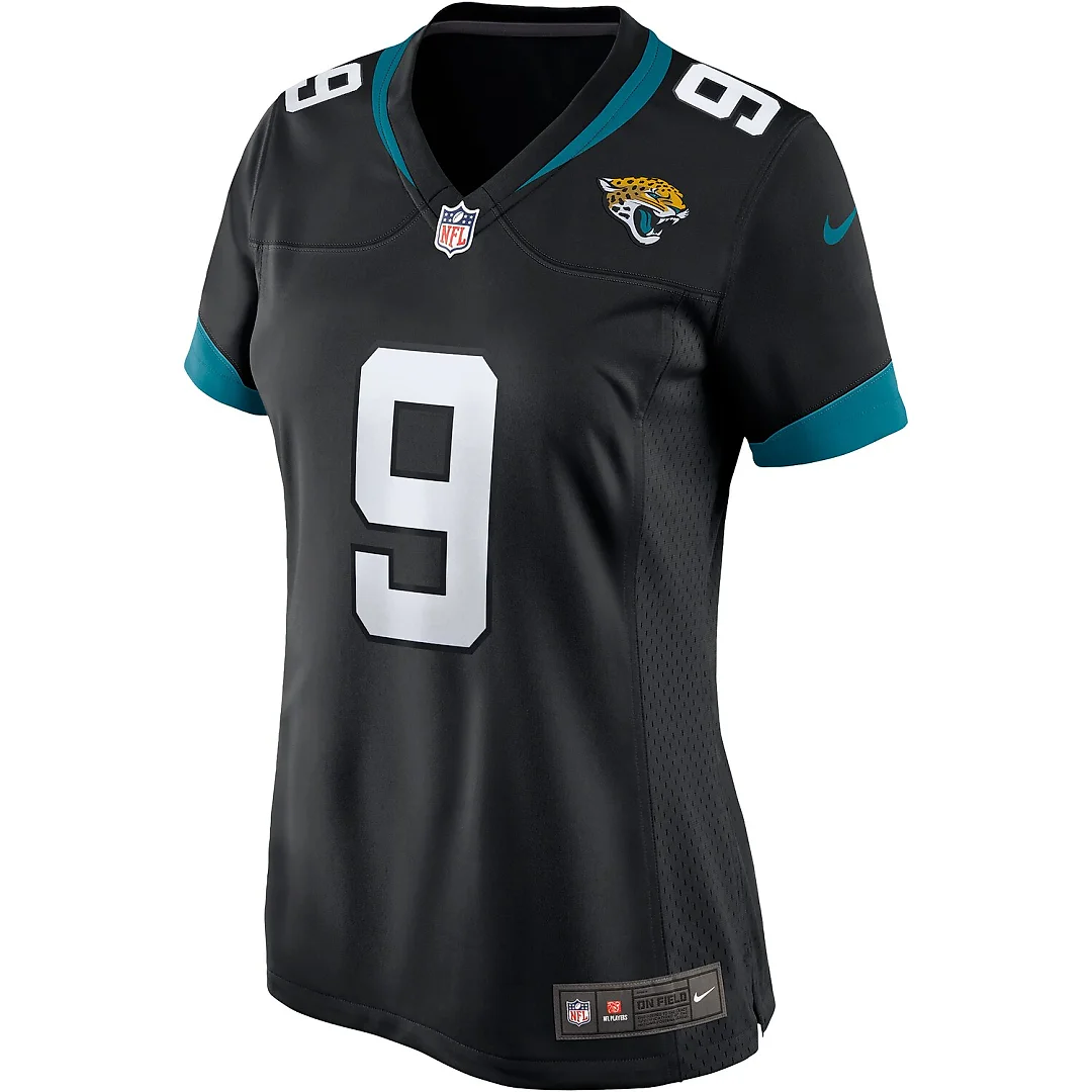 Zennovawear David Garrard Jacksonville Jaguars Women's Game Retired Player Jersey - Black