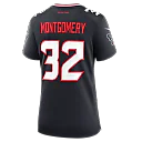 Zennovawear David Montgomery Houston Texans Women's Game Jersey - Navy