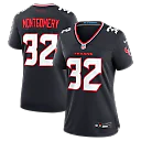 Zennovawear David Montgomery Houston Texans Women's Game Jersey - Navy