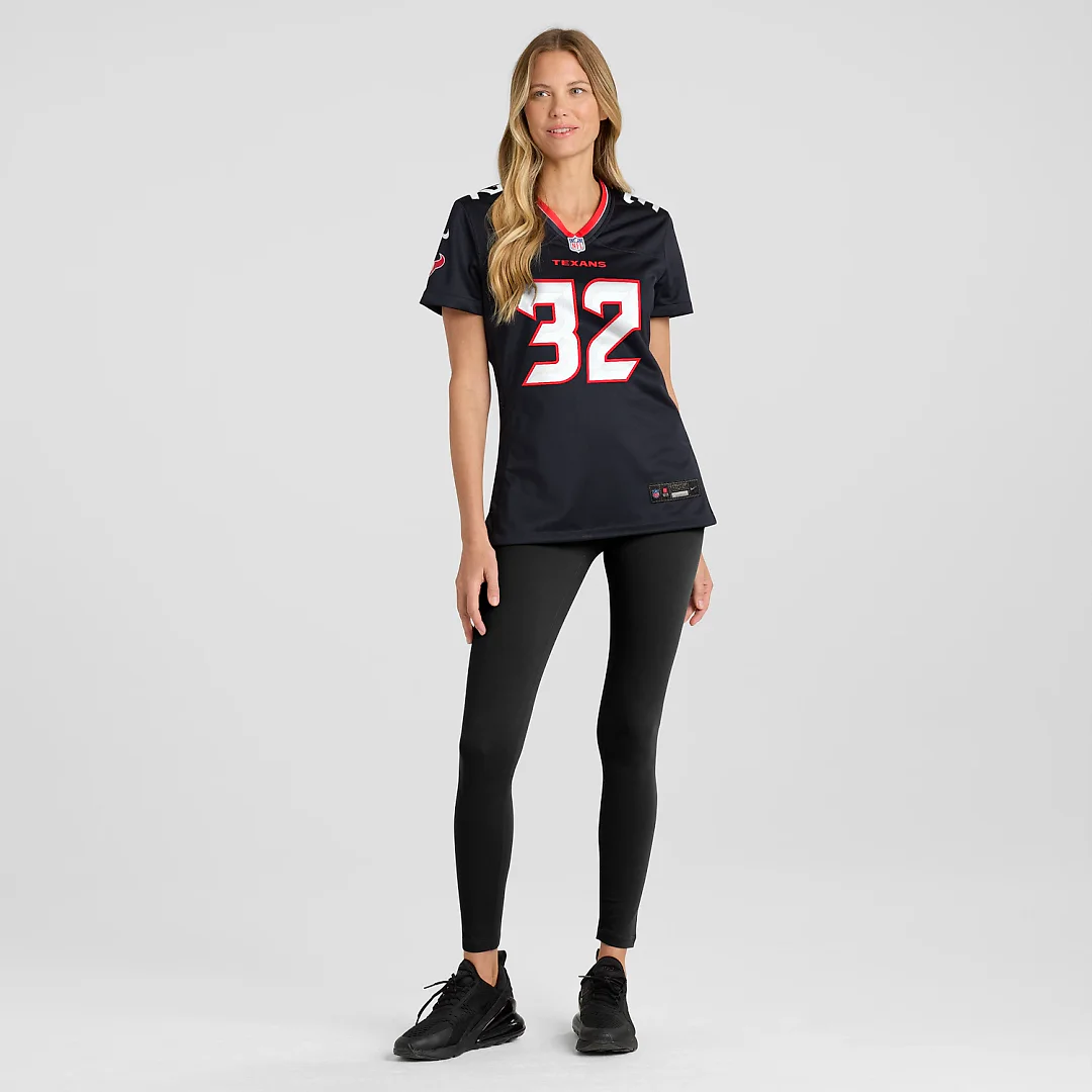 Zennovawear David Montgomery Houston Texans Women's Game Jersey - Navy
