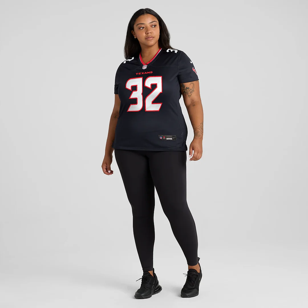 Zennovawear David Montgomery Houston Texans Women's Game Jersey - Navy