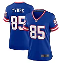 Zennovawear David Tyree New York Giants Women's Classic Retired Player Game Jersey - Royal