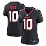 Zennovawear Davis Mills Houston Texans Women's Team Game Jersey - Navy