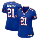 Zennovawear Davison Igbinosun Buffalo Bills Women's Team Game Jersey - Royal