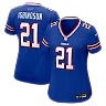Zennovawear Davison Igbinosun Buffalo Bills Women's Team Game Jersey - Royal