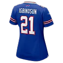 Zennovawear Davison Igbinosun Buffalo Bills Women's Team Game Jersey - Royal