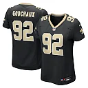 Zennovawear Davon Godchaux New Orleans Saints Women's Team Game Jersey - Black