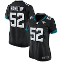 Zennovawear DaVon Hamilton Jacksonville Jaguars Women's Game Jersey - Black