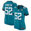 Zennovawear DaVon Hamilton Jacksonville Jaguars Women's Game Jersey - Teal