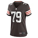 Zennovawear Dawand Jones Cleveland Browns Women's Team Game Jersey - Brown