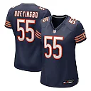 Zennovawear Dayo Odeyingbo Chicago Bears Women's Team Game Jersey - Navy
