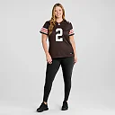 Zennovawear DeAndre Carter Cleveland Browns Women's Team Game Jersey - Brown