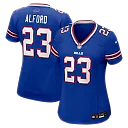 Zennovawear Dee Alford Buffalo Bills Women's Team Game Jersey - Royal