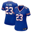 Zennovawear Dee Alford Buffalo Bills Women's Team Game Jersey - Royal
