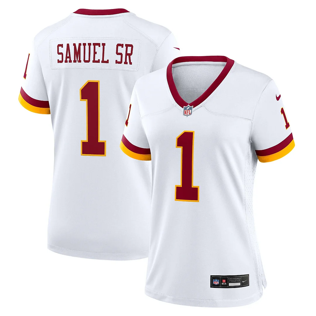 Zennovawear Deebo Samuel Sr Washington Commanders Women's Game Super Bowl Era Jersey - White