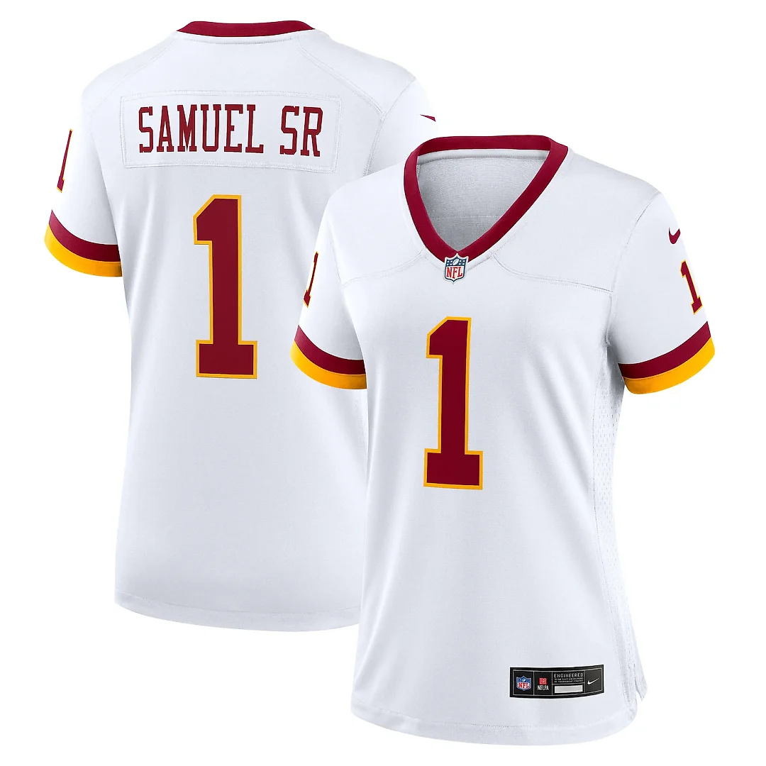 Zennovawear Deebo Samuel Sr Washington Commanders Women's Game Super Bowl Era Jersey - White